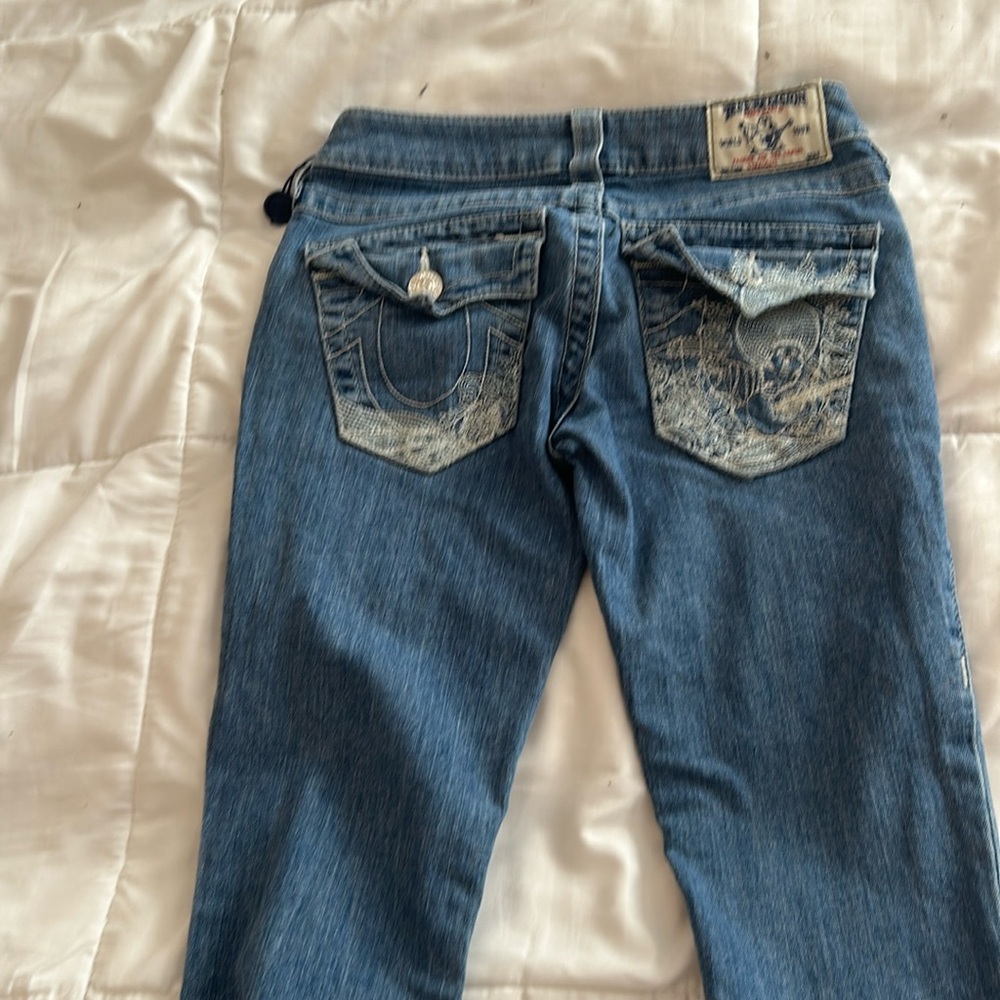 True religion low waist pants size 24